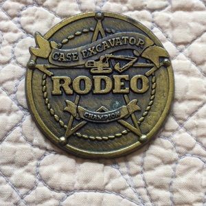 Case Excavator Rodeo Pin